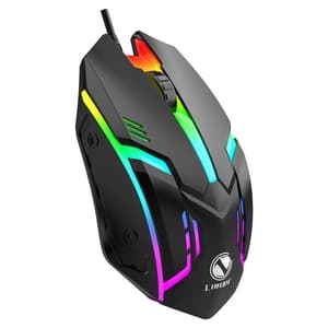 Chuột Có Dây LIMEIDE S1 1200dpi, USB, Hỗ Trợ PC, Laptop