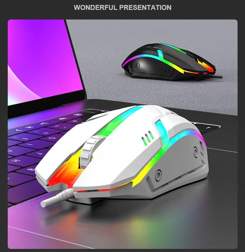 Chuột Có Dây LIMEIDE S1 1200dpi, USB, Hỗ Trợ PC, Laptop