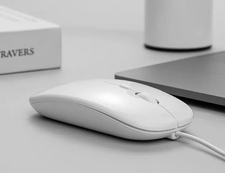 Chuột có dây Type-C, USB dành cho điện thoại, máy tính bảng, laptop