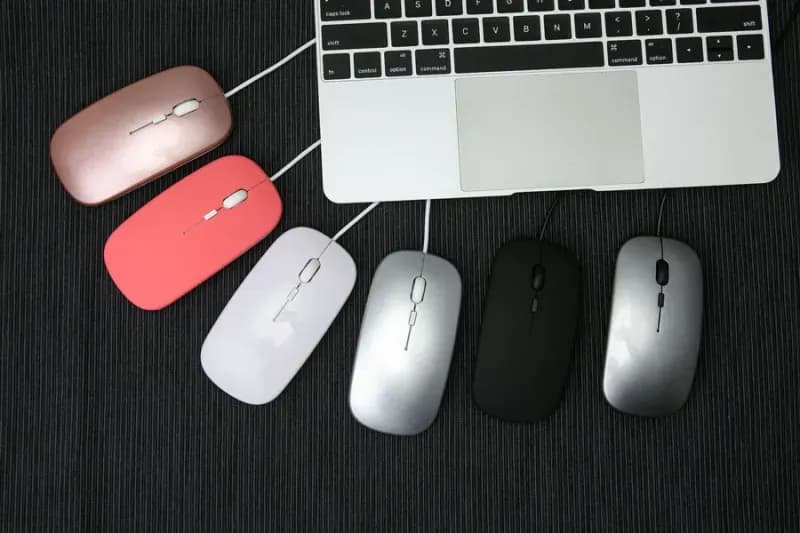 Chuột có dây Type-C, USB dành cho điện thoại, máy tính bảng, laptop