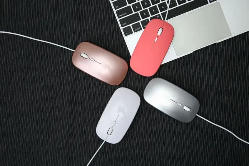 Chuột có dây Type-C, USB dành cho điện thoại, máy tính bảng, laptop
