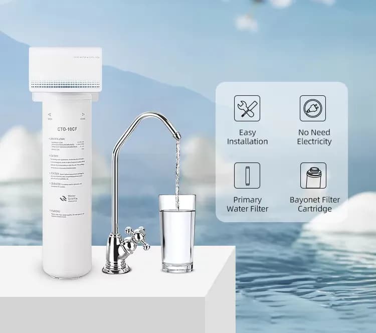 Máy lọc nước MiiNoc KCF treo tường cho nguồn nước sạch tinh khiết