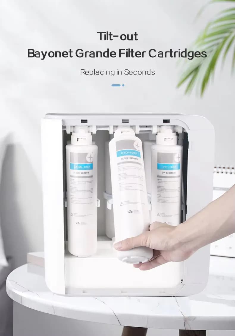 Máy Lọc Nước MiiNoc Snow Burg S02 – Hệ Thống RO Không Bình Chứa, Hiệu Suất Cao 400 GPD