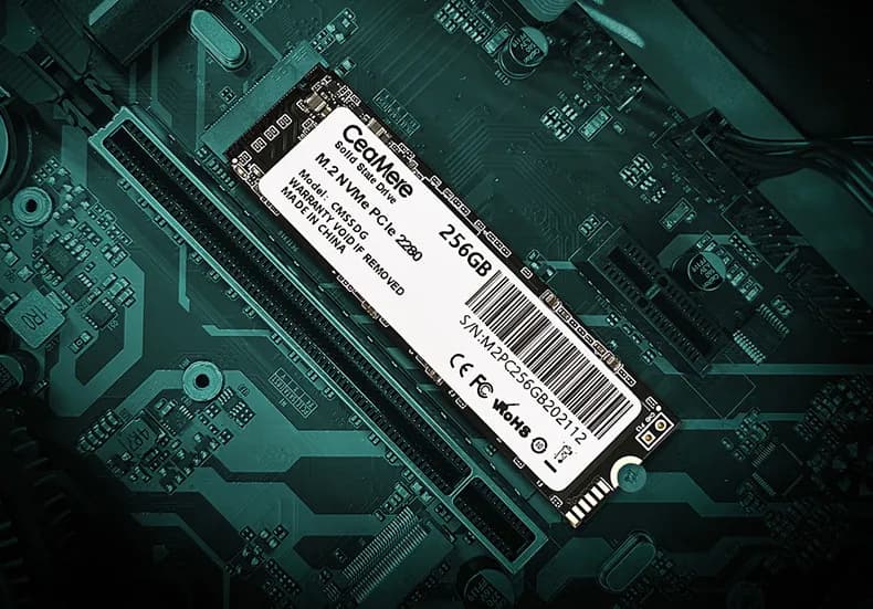 Ổ cứng SSD Ceamere M.2 NVMe PCIe 2280 – Tốc độ cao, nâng cấp mượt mà cho laptop