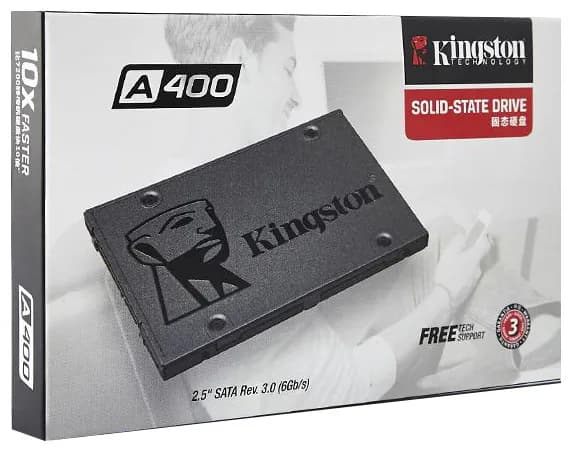 Ổ cứng SSD Kingston A400 cho tốc độ đọc ghi cao