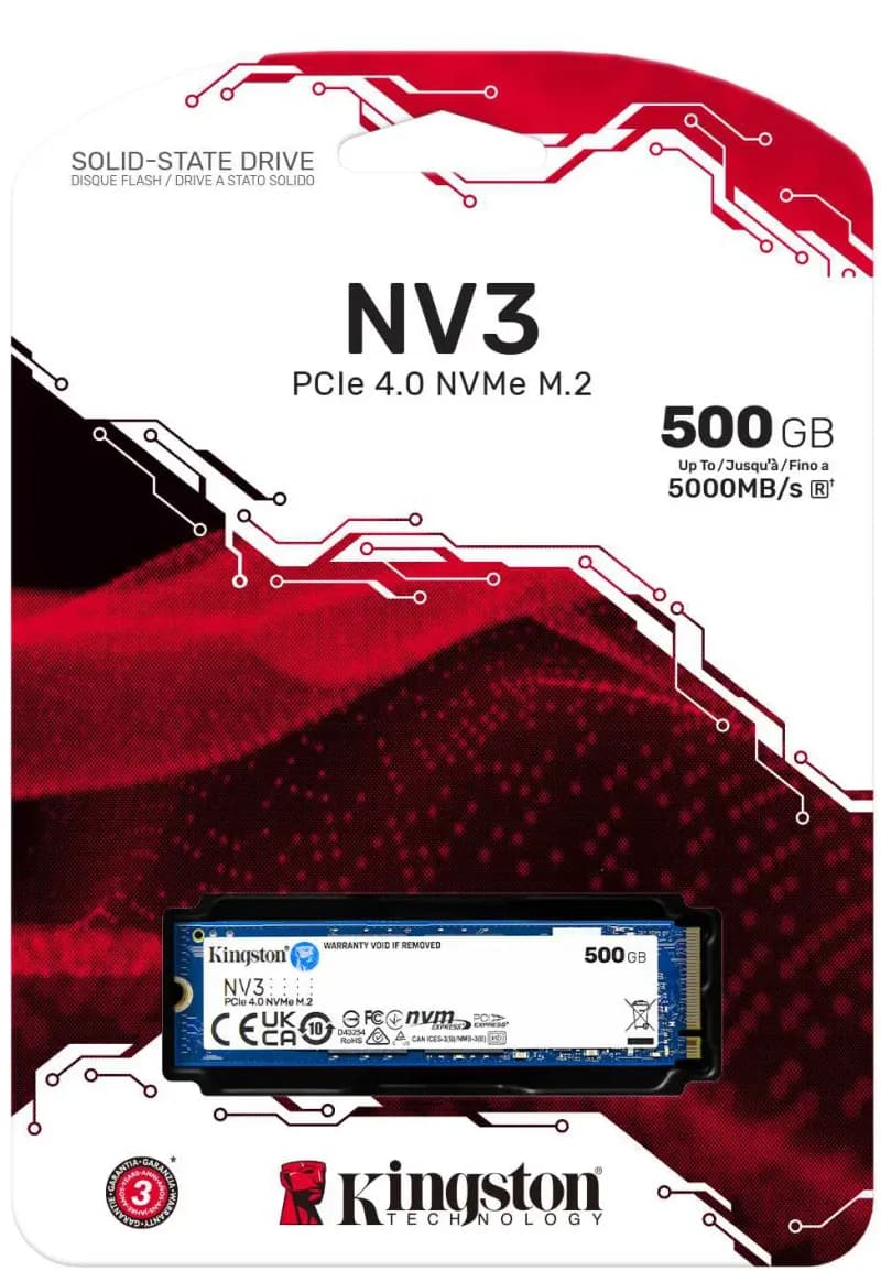 Ổ cứng SSD M2 Kingston NV3 PCIe 4.0 NVMe