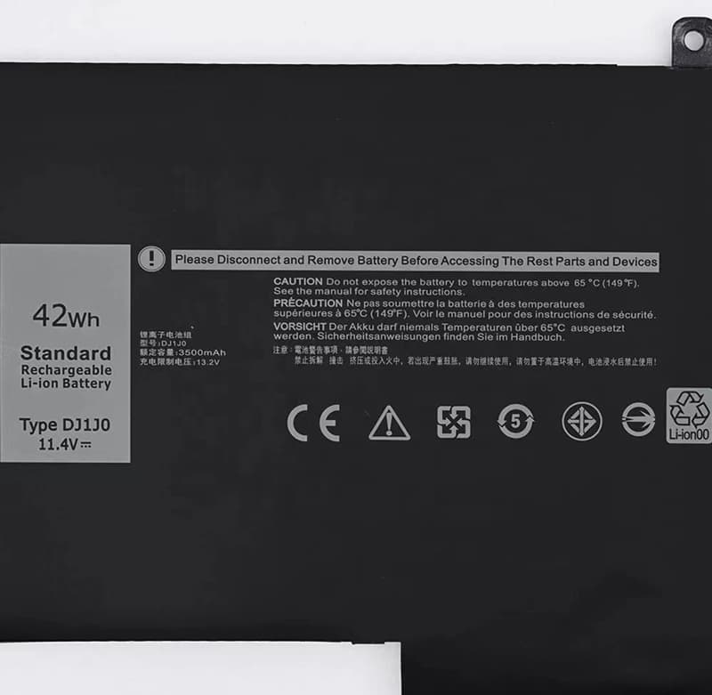 Pin Laptop Dell Latitude 12 7280 7290 7380 7390 7480 7490 DJ1J0