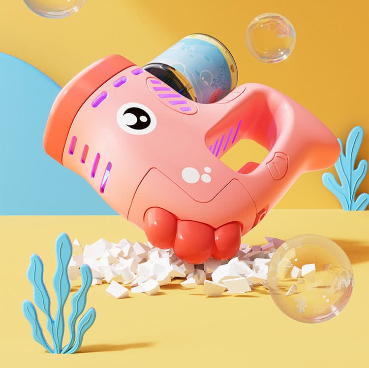 Súng Bắn Bong Bóng Điện Hình Cá Ngựa