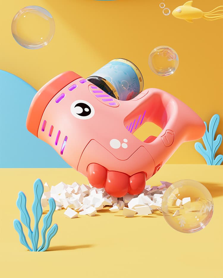 Súng bắn bong bóng hình cá ngựa