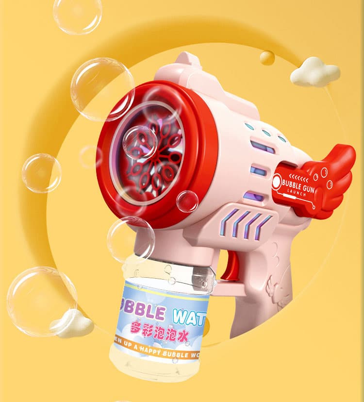 Súng bắn bong bóng hình cà rốt 10 lỗ