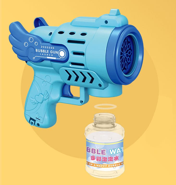Súng bắn bong bóng hình cà rốt 10 lỗ