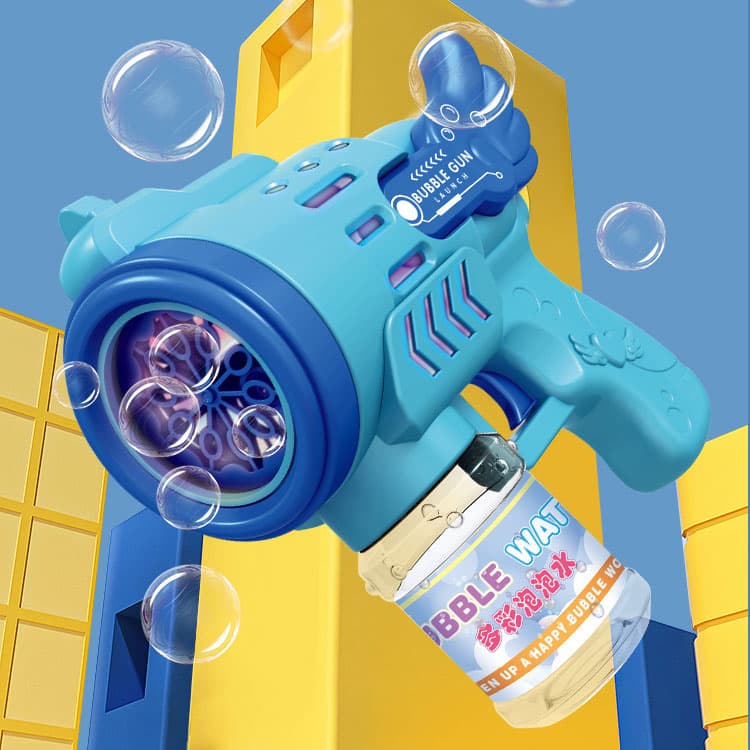 Súng bắn bong bóng hình cà rốt 10 lỗ