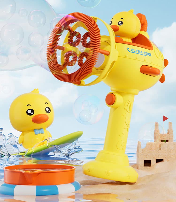 Súng bắn bong bóng Ultra-Cool hình vịt con
