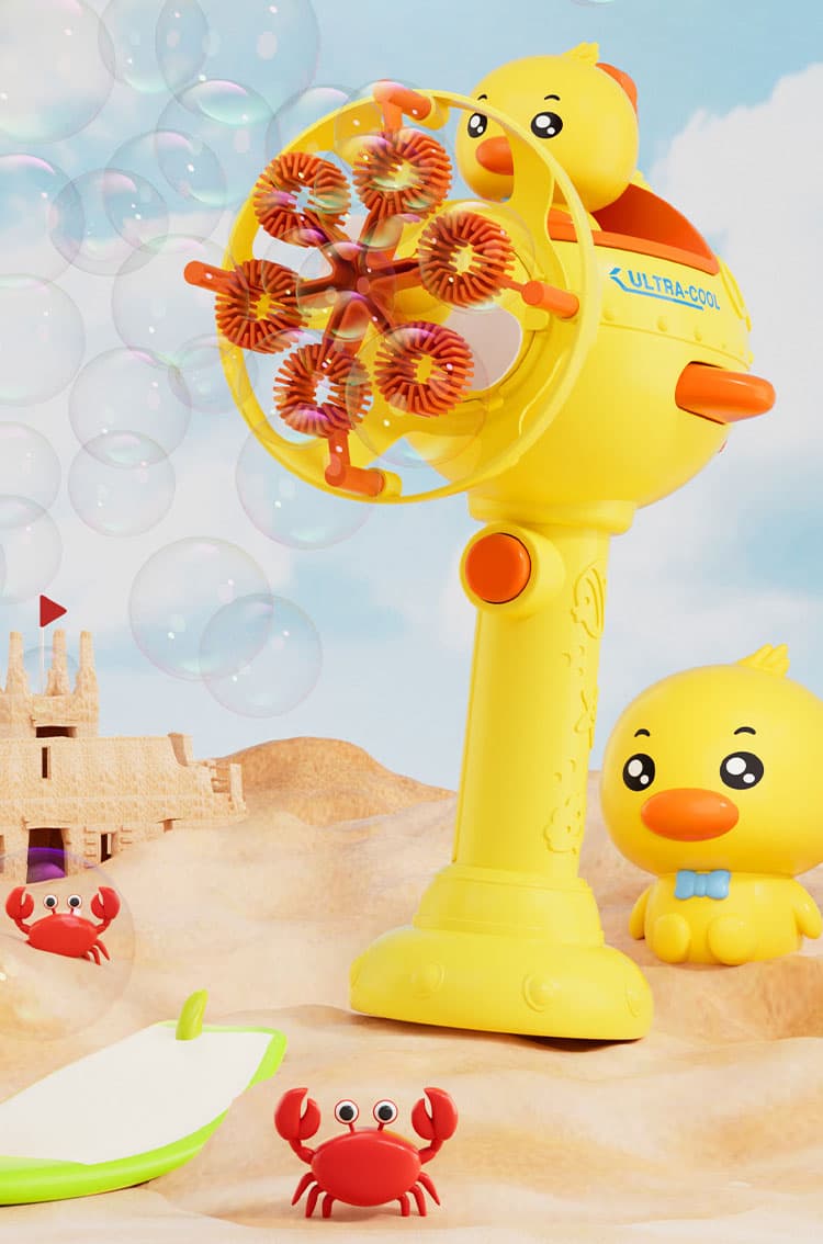 Súng bắn bong bóng Ultra-Cool hình vịt con