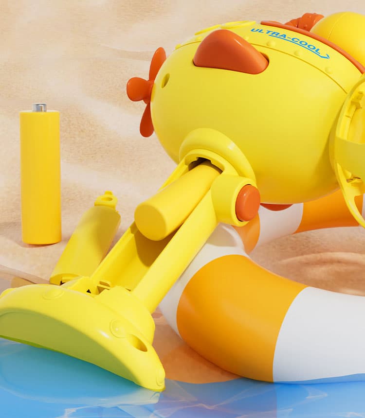 Súng bắn bong bóng Ultra-Cool hình vịt con
