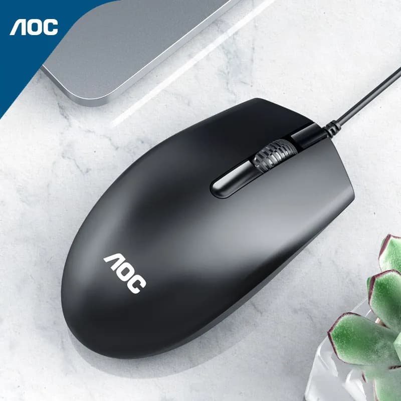 Chuột máy tính có dây AOC cho nhu cầu công việc, giải trí