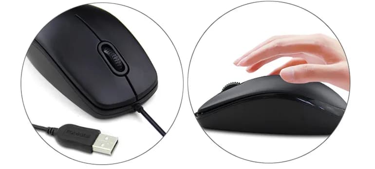 Chuột Có Dây Sunrose M100 1000dpi, cổng USB dành cho PC/Laptop