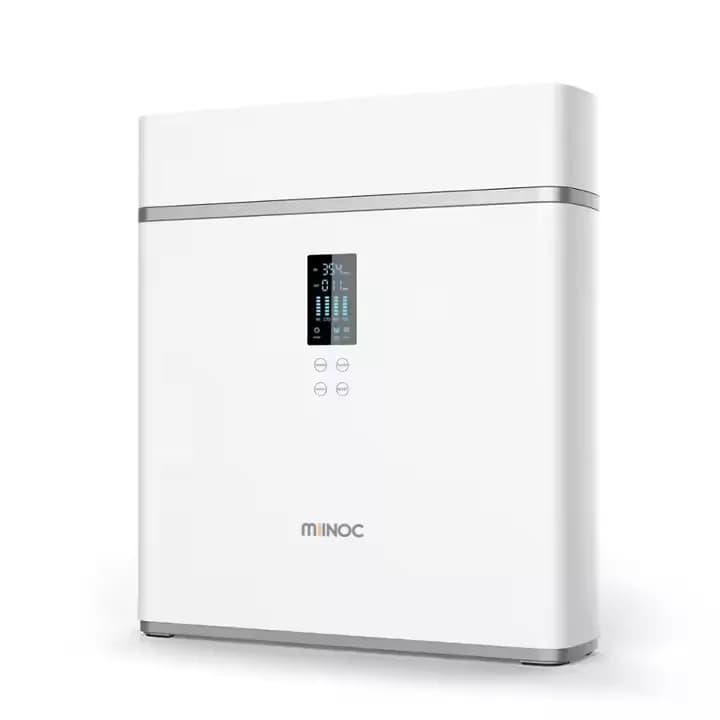 Máy lọc nước RO MiiNoc thông mình SnowPad, màn hình LCD 4 giai đoạn lọc