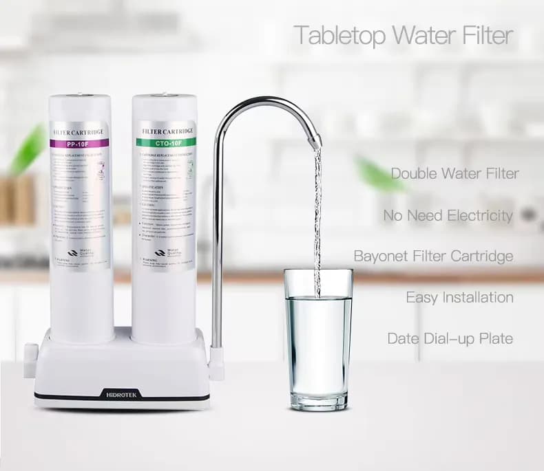 Máy lọc nước mini MiiNoc KWF để bàn tiện dụng