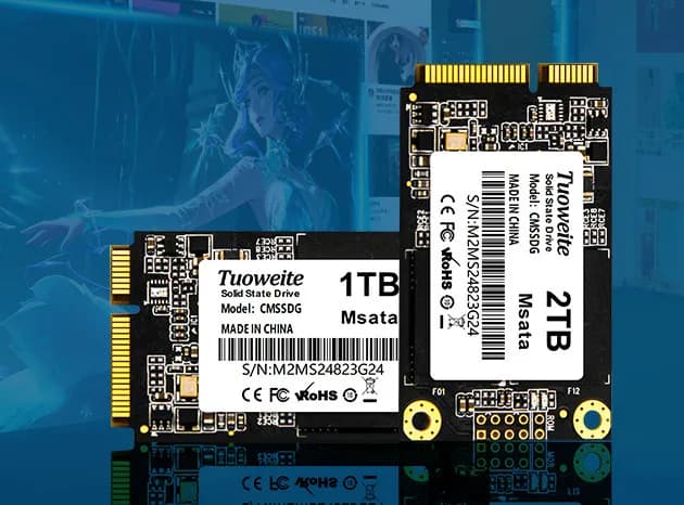 Ổ cứng SSD Tuoweite chuẩn kết nối mSATA (SATA 3.0) cho laptop & PC