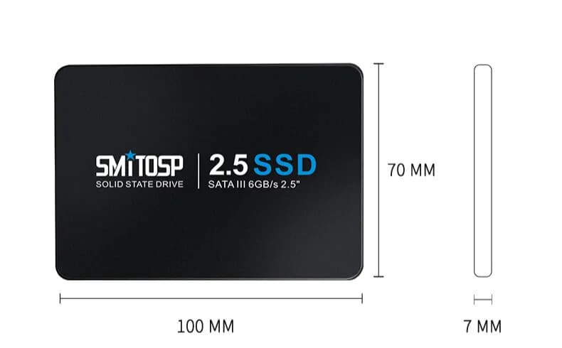 Ổ cứng SSD Ceamere CMSSDA 2.5 inch, dung lượng từ 32GB đến 2TB, chuẩn SATA3, cho tốc độ đọc/ghi cao vượt trội