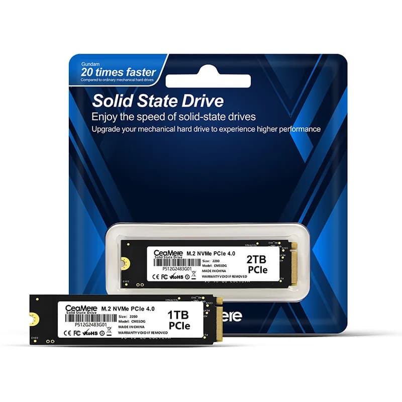 Ổ cứng SSD Ceamere M.2 NVMe 4.0 – 256GB, 512GB, 1TB – PC để bàn PCIe