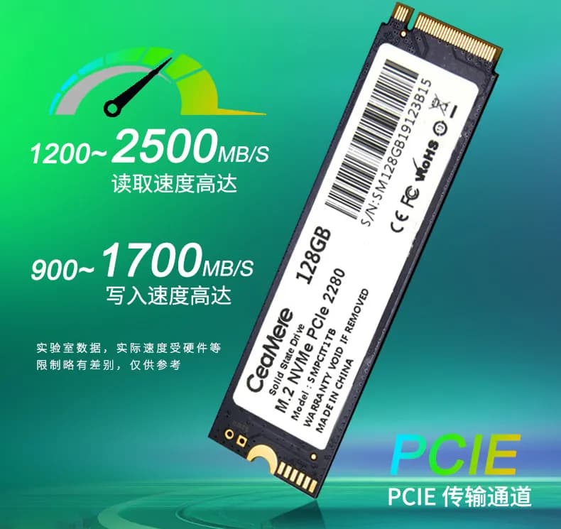 Ổ cứng SSD Ceamere M.2 NVMe PCIe 2280 – Tốc độ cao, nâng cấp mượt mà cho laptop