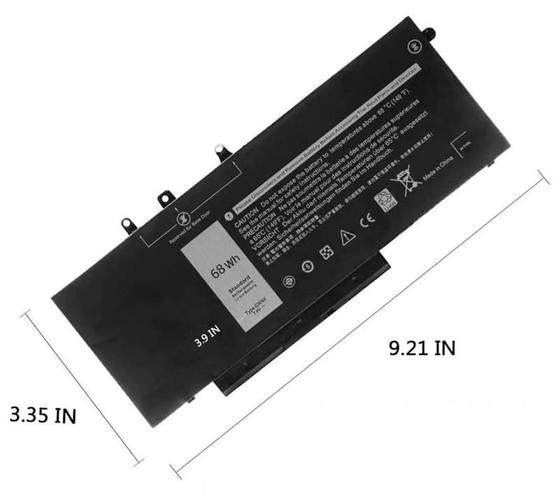 Pin Laptop Dell Latitude 5280 5285 5290 5480 5490 GJKNX