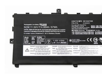 Pin Laptop Lenovo Thinkpad X1 Carbon 5/6th 01AV430 TP00086A/B