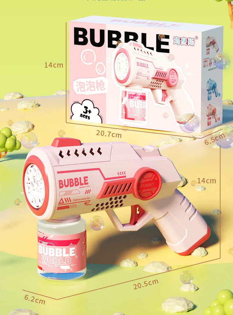 Súng Bắn Bong Bóng Công Nghệ 10 Lỗ