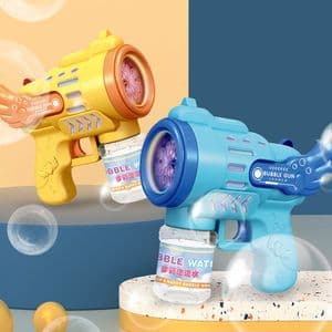 Súng bắn bong bóng hình cà rốt 10 lỗ